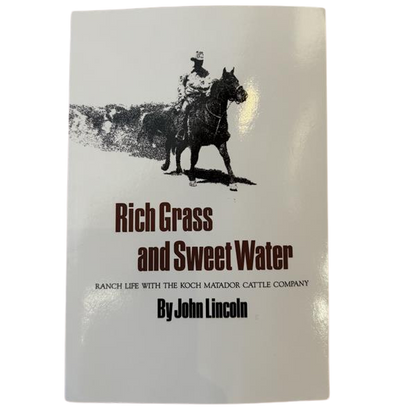 Rich Grass and Sweet Water Book