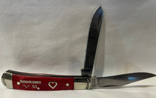 #5210H - RED BONE SMALL HEART TRAPPER - 3"