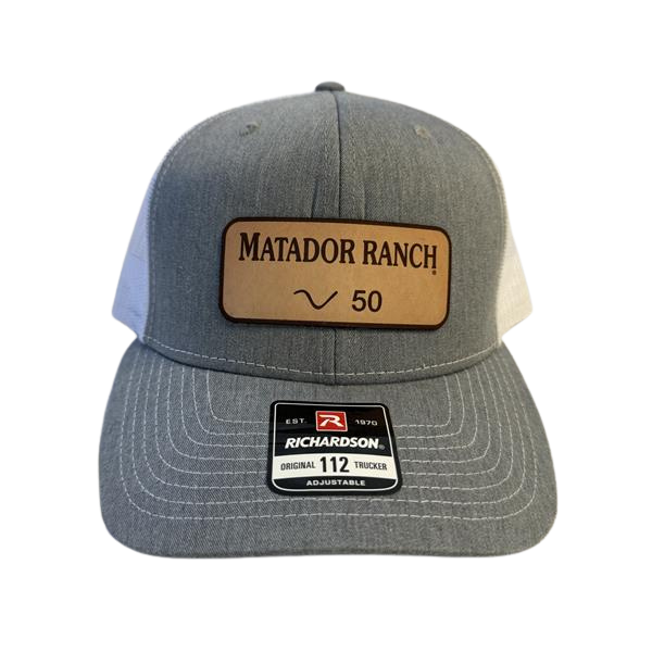 Matador Leather Patch cap