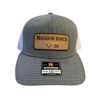 Matador Leather Patch cap