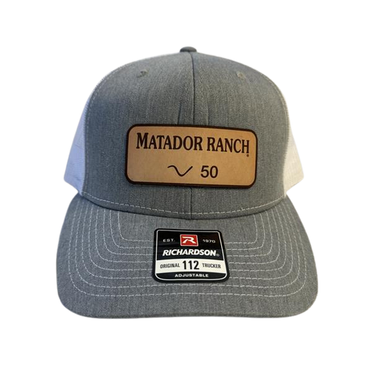 Matador Leather Patch cap