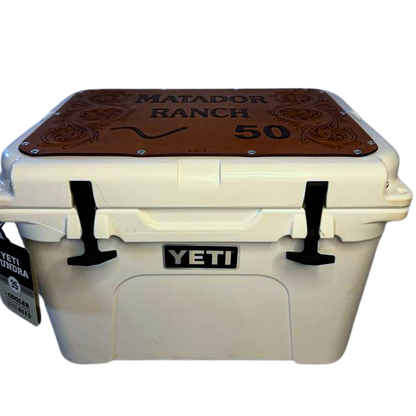 White Matador Yeti Cooler