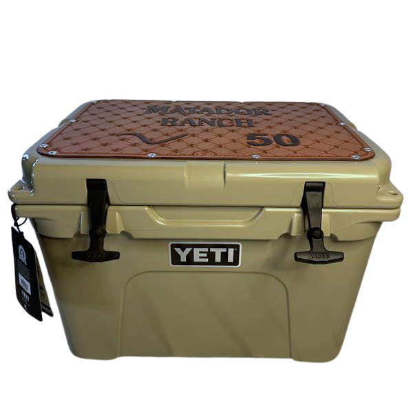 Tan Matador Yeti Cooler