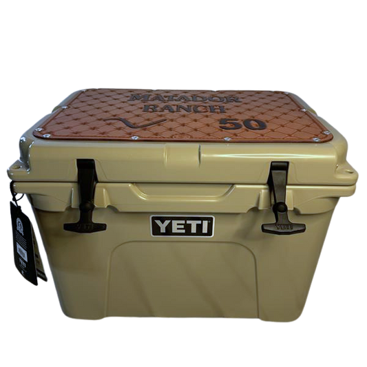 Tan Matador Yeti Cooler