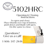 #5102HRC - HIDDEN RELEASE TRAPPER - 4-1/8"